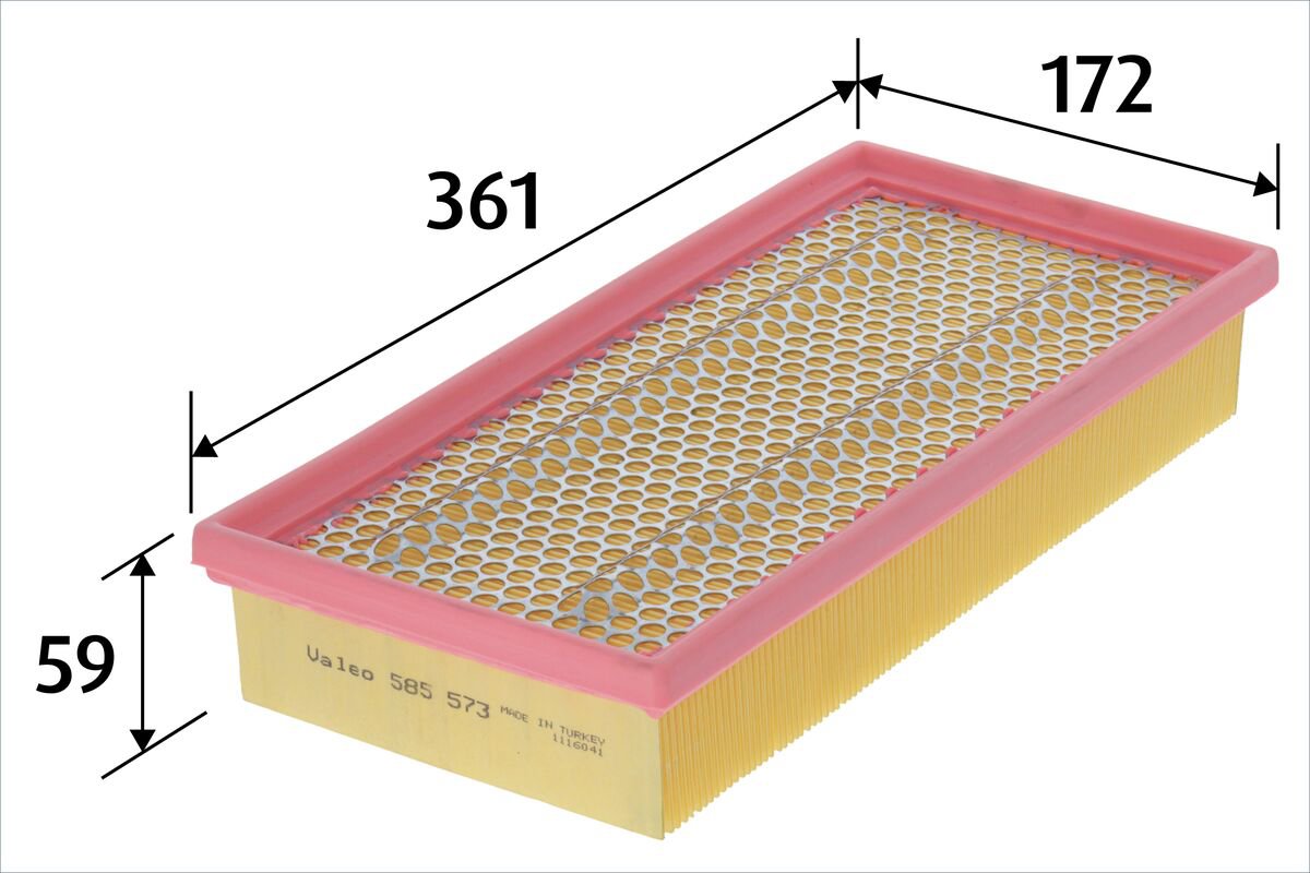 VALEO vzduchový filtr 585573