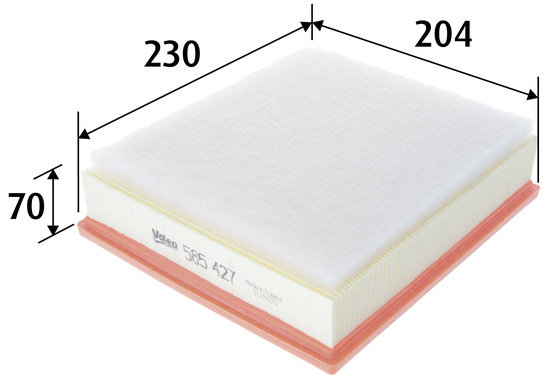 VALEO vzduchový filtr 585427