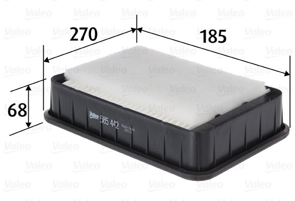 VALEO vzduchový filtr 585442