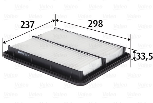 VALEO vzduchový filtr 585478