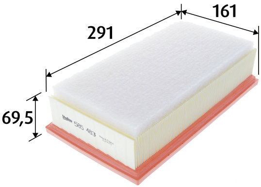 VALEO vzduchový filtr 585483