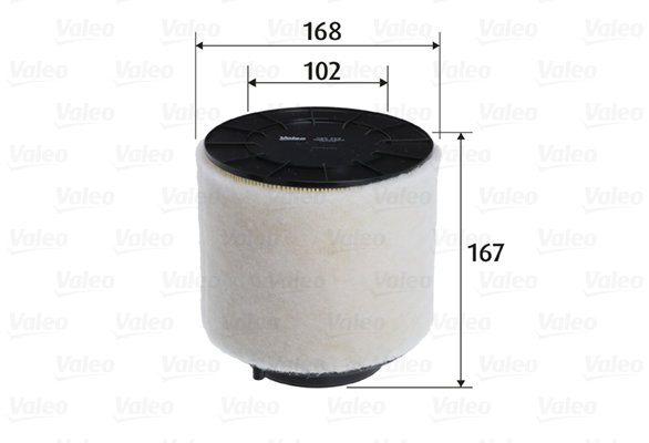 VALEO vzduchový filtr 585759