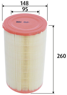 VALEO vzduchový filtr 585761