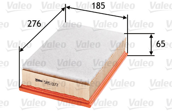 VALEO vzduchový filtr 585077