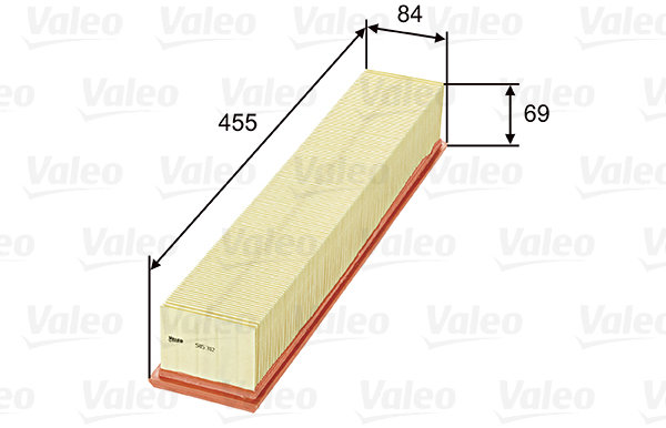 VALEO vzduchový filtr 585312