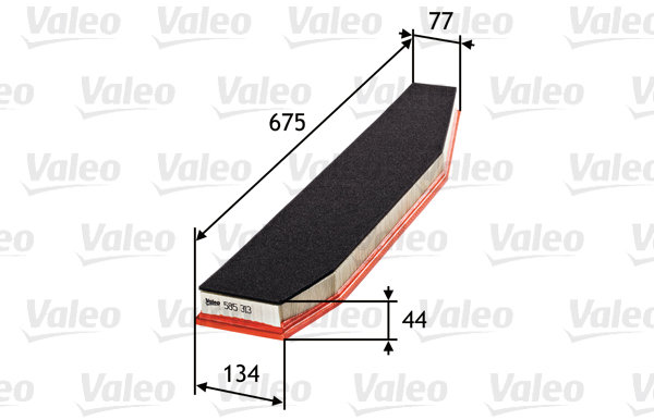 VALEO vzduchový filtr 585313
