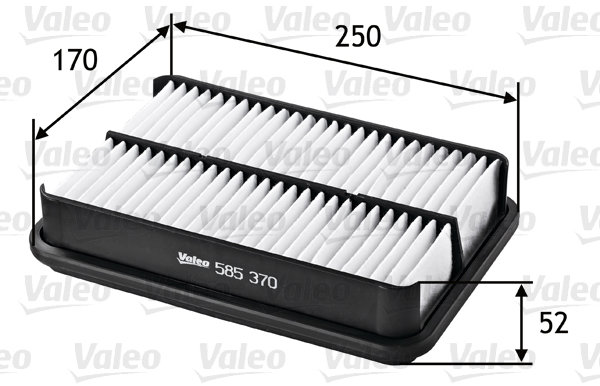 VALEO vzduchový filtr 585370