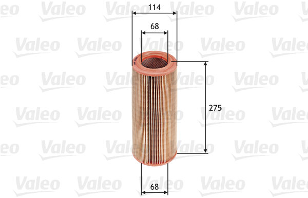 VALEO vzduchový filtr 585634