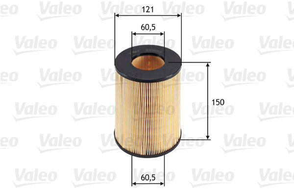 VALEO vzduchový filtr 585659