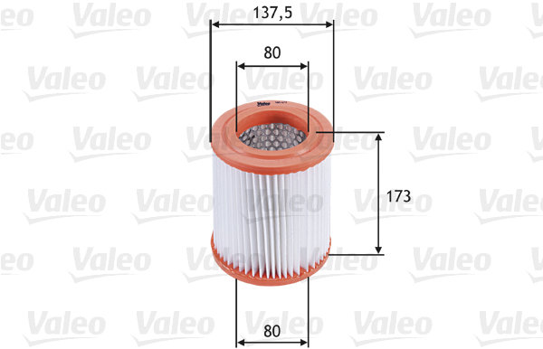 VALEO vzduchový filtr 585677