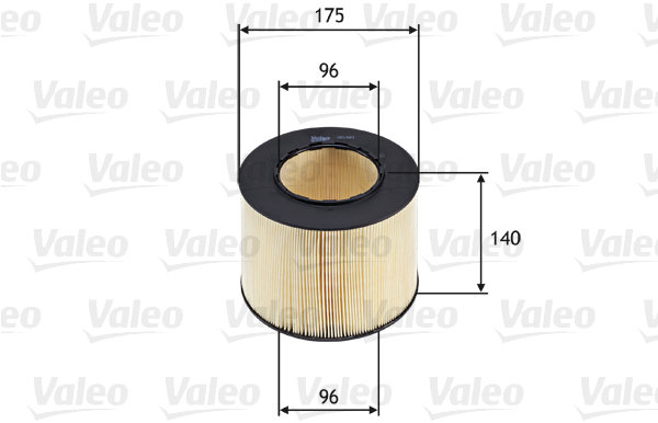 VALEO vzduchový filtr 585683
