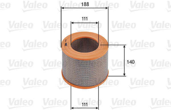VALEO vzduchový filtr 585685