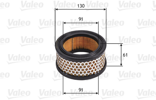 VALEO vzduchový filtr 585702