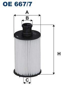 FILTRON Olejový filtr OE 667/7