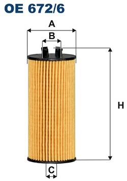 FILTRON Olejový filtr OE 672/6