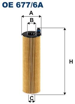 FILTRON Olejový filtr OE 677/6A
