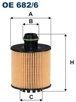 FILTRON Olejový filtr OE 682/6