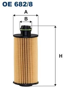 FILTRON Olejový filtr OE 682/8