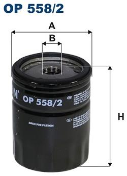 FILTRON Olejový filtr OP 558/2