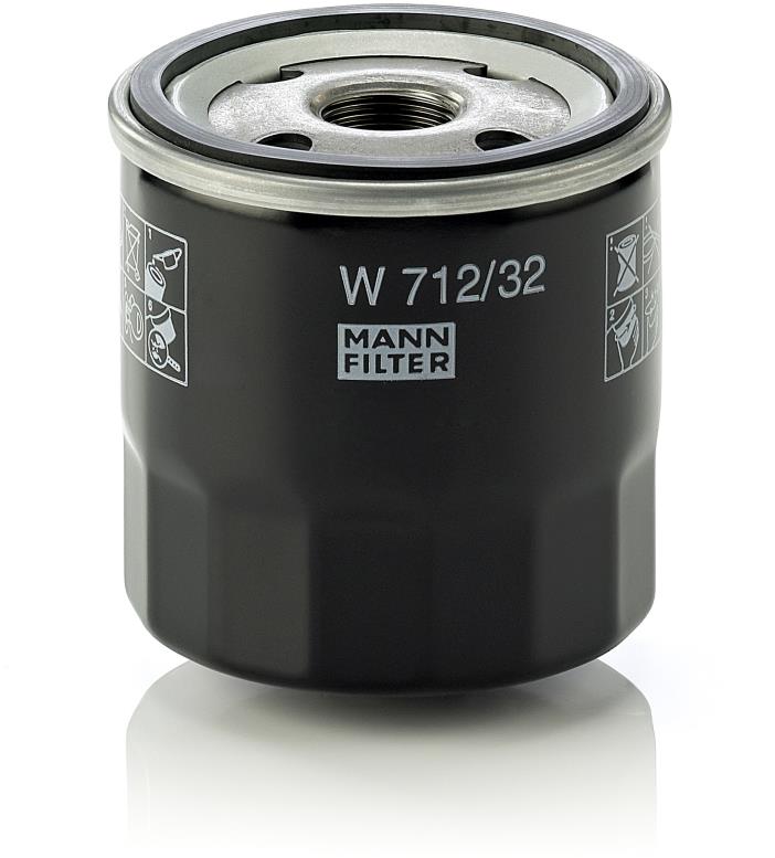 MANN-FILTER Olejový filtr W 712/32