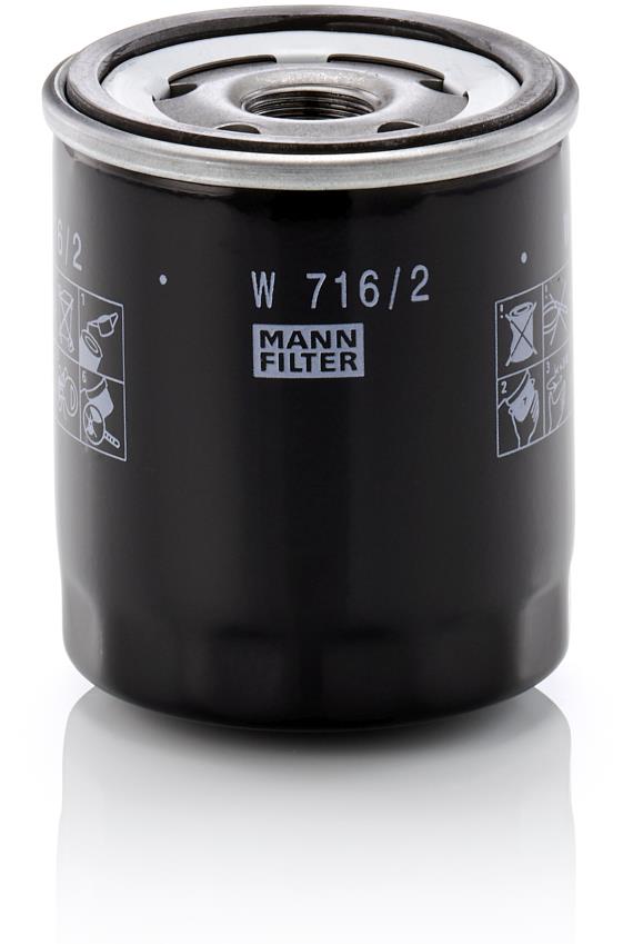 MANN-FILTER Olejový filtr W 716/2