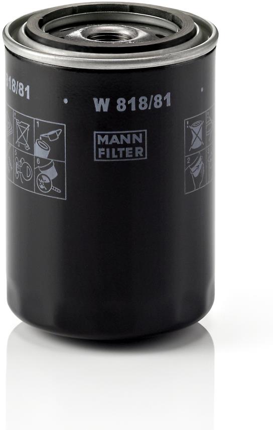 MANN-FILTER Olejový filtr W 818/81