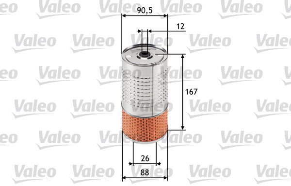VALEO Olejový filtr 586518
