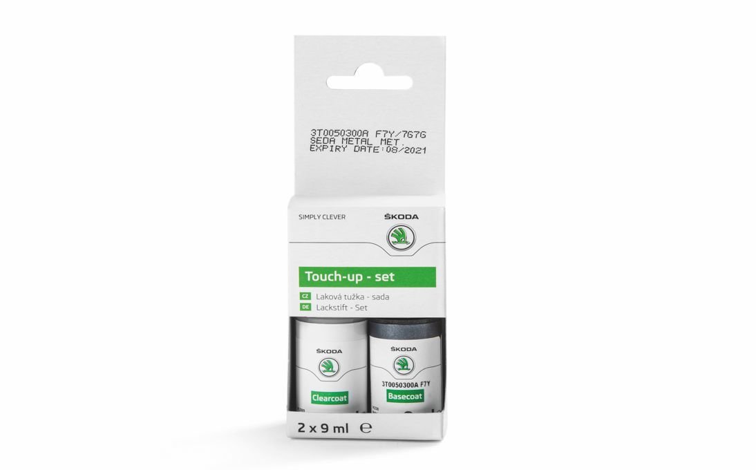 Škoda tužka laková šedá Quartz metalíza F7Y/F6F6