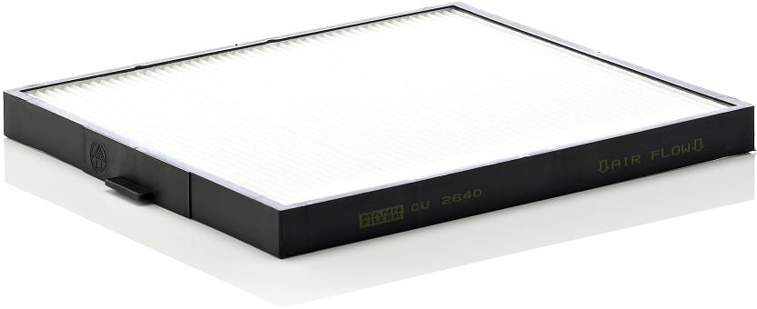 MANN-FILTER Filtr, vzduch v interiéru CU 2640
