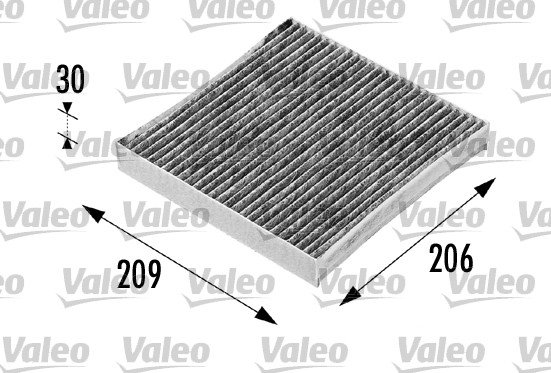 VALEO Filtr, vzduch v interiéru 698715