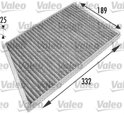 VALEO Filtr, vzduch v interiéru 698743