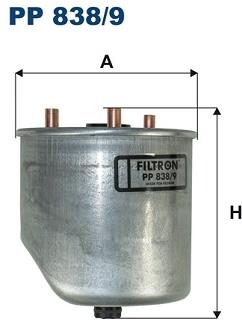FILTRON Palivový filtr PP 838/9