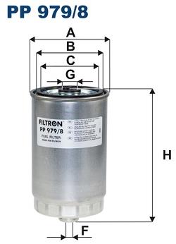 FILTRON Palivový filtr PP 979/8