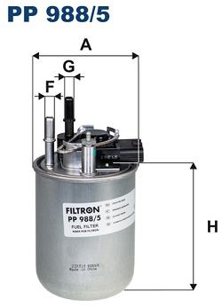 FILTRON Palivový filtr PP 988/5