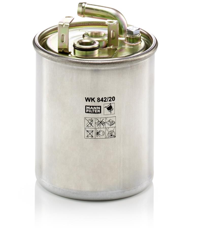 MANN-FILTER Palivový filtr WK 842/20