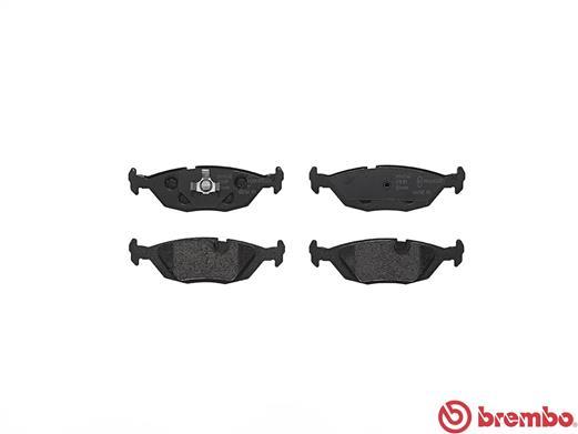 BREMBO Sada brzdových destiček P 06 009