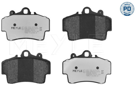 MEYLE Brzdové destičky 025 219 3715/PD