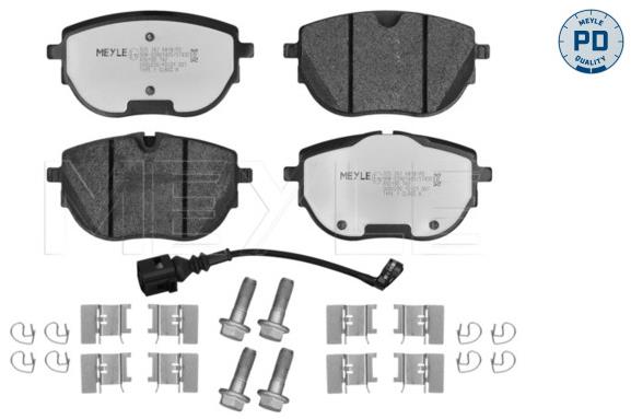 MEYLE Brzdové destičky 025 262 6818/PD