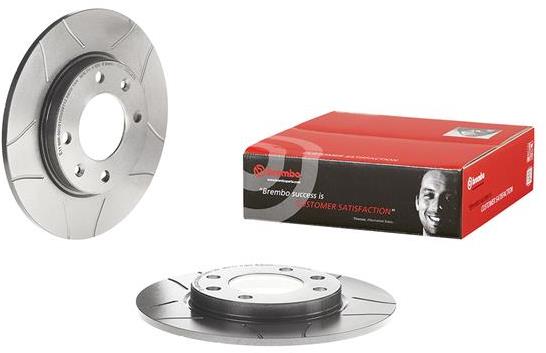 BREMBO brzdový kotouč 08.5334.75, sada 2 ks