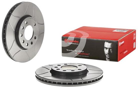 BREMBO brzdový kotouč 09.9165.75, sada 2 ks