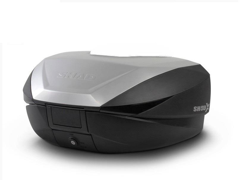 SHAD SH59X černý s hliníkovým krytem with Premium Smart lock and backrest