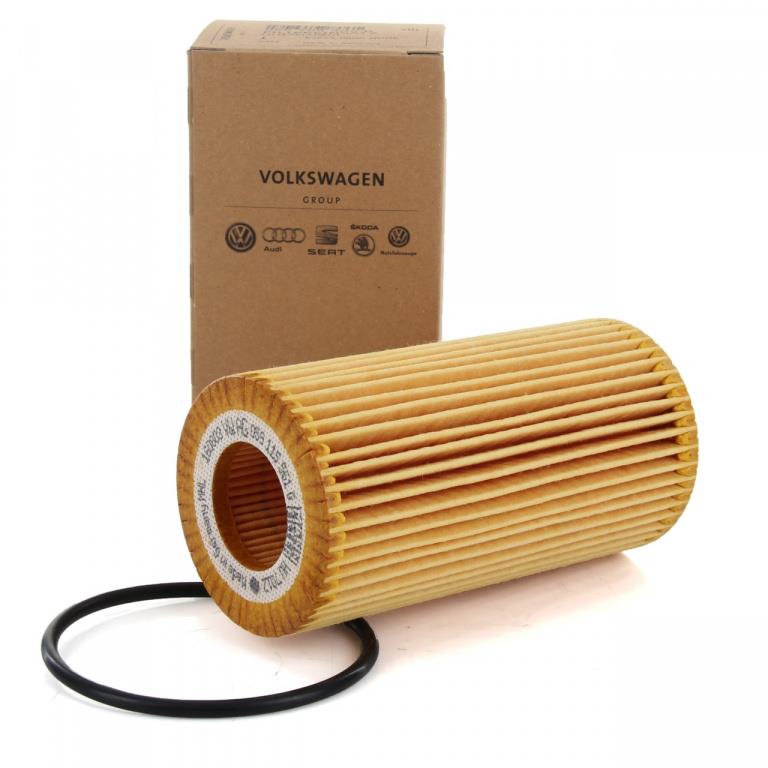 ŠKODA Nástavec filtru s těsněním 059198405B, originál