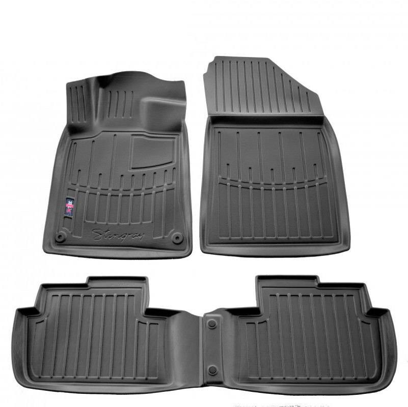 STINGRAY Gumové 3D koberce (TPE), Peugeot 407