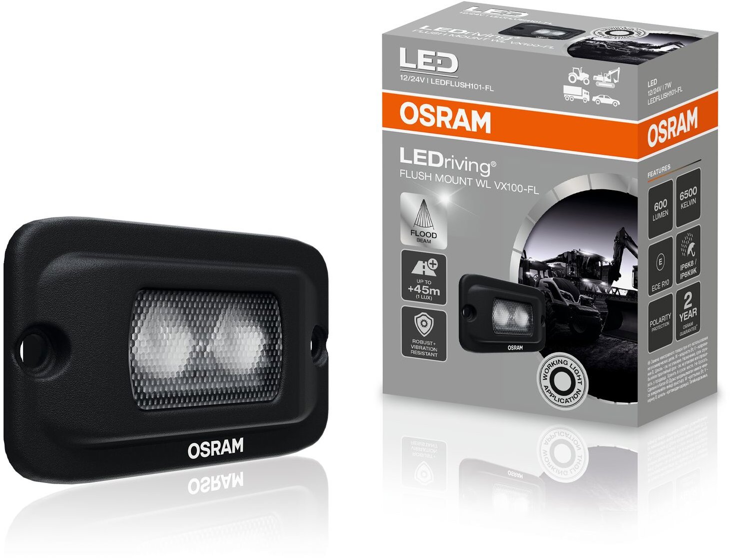 LEDriving® Flush Mount WL VX100-FL