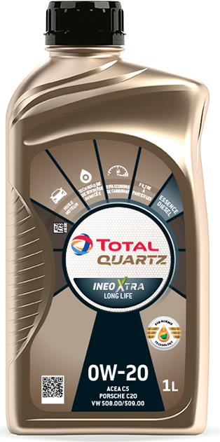 TOTAL Quartz Ineo Xtra Longlife 0W-20 1l
