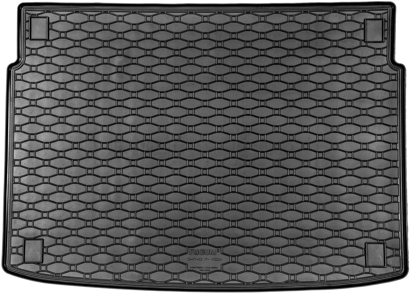 ACI gumová vložka do kufru černá pro Hyundai KONA 2017-