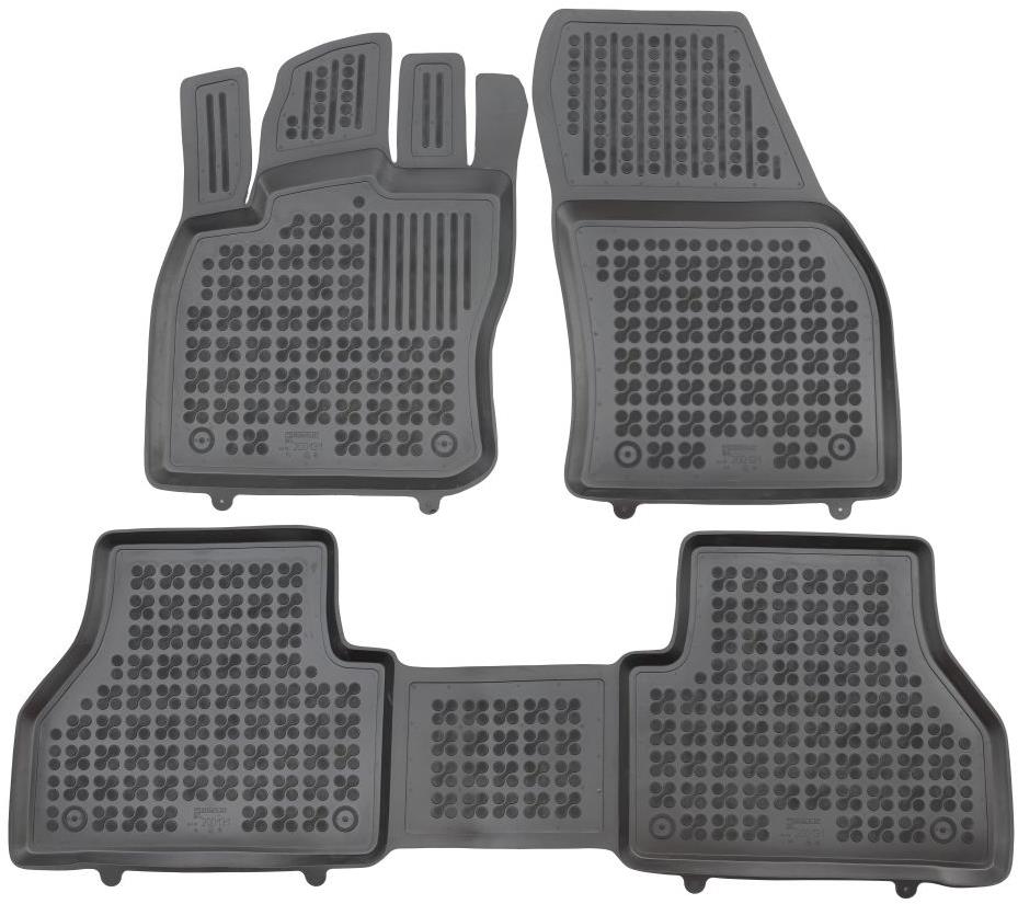 REZAW-PLAST Gumové autokoberce, VW Caddy, 2020- , 5 sedadel
