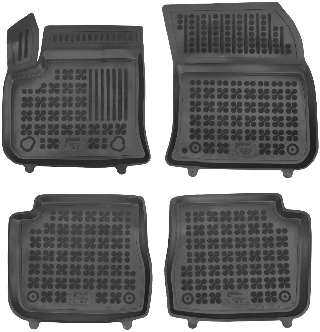 REZAW-PLAST Gumové autokoberce, Citroen e-C4 III, 2020- ; Peugeot e-2008 II, 2019- ,