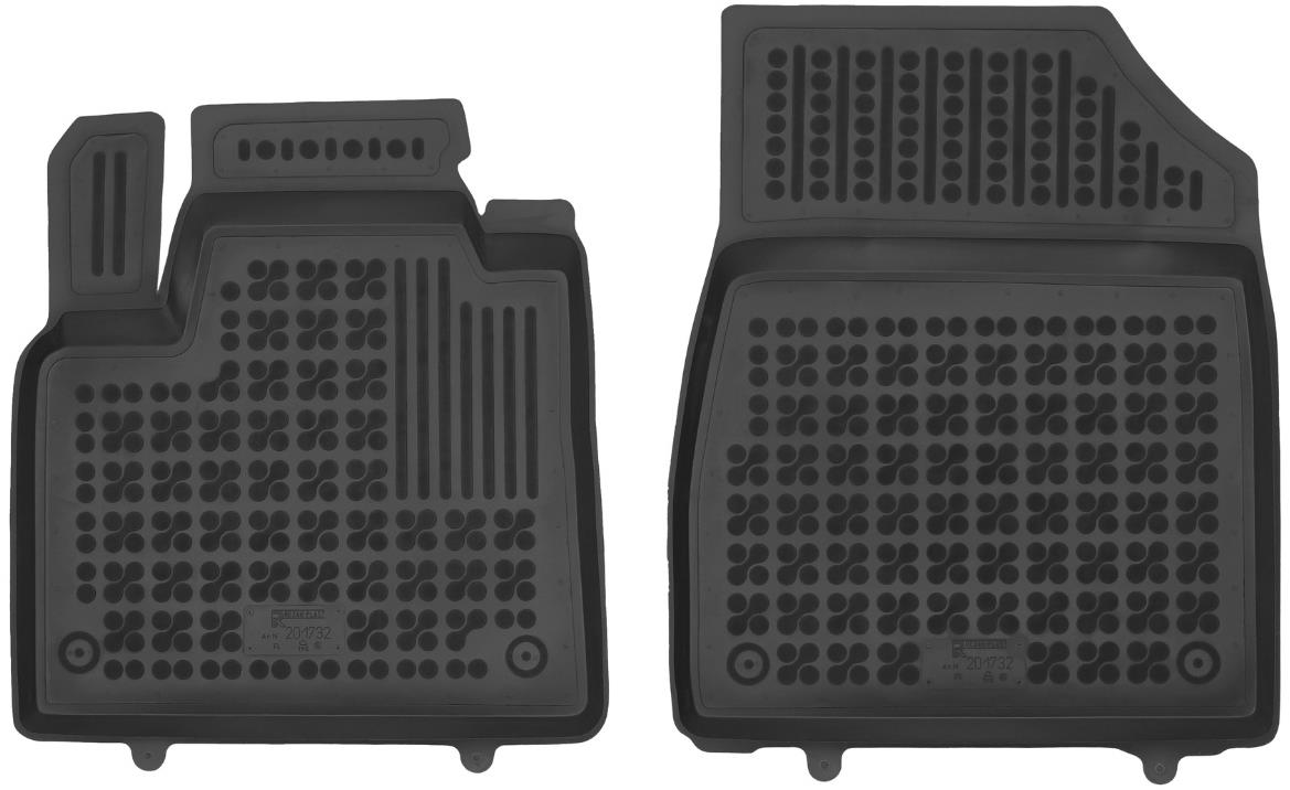 REZAW-PLAST Gumové autokoberce, Mercedes Citan, Nissan Townstar, Renault Kangoo, 2021- , přední