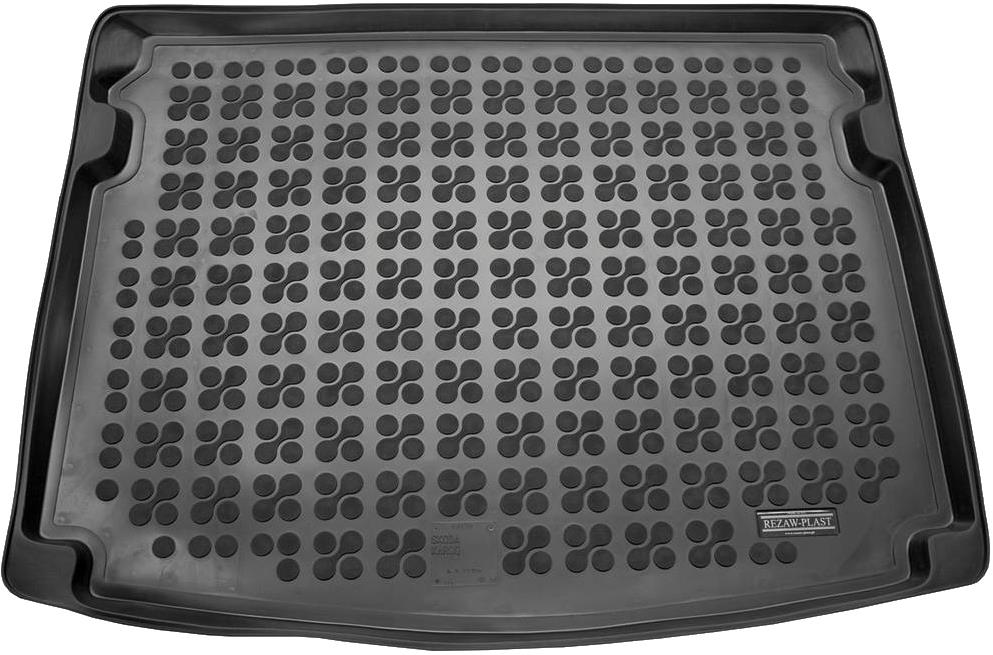 REZAW-PLAST Gumová vana do kufru Škoda Karoq, 2017- , version 4x2, dojezdové kolo